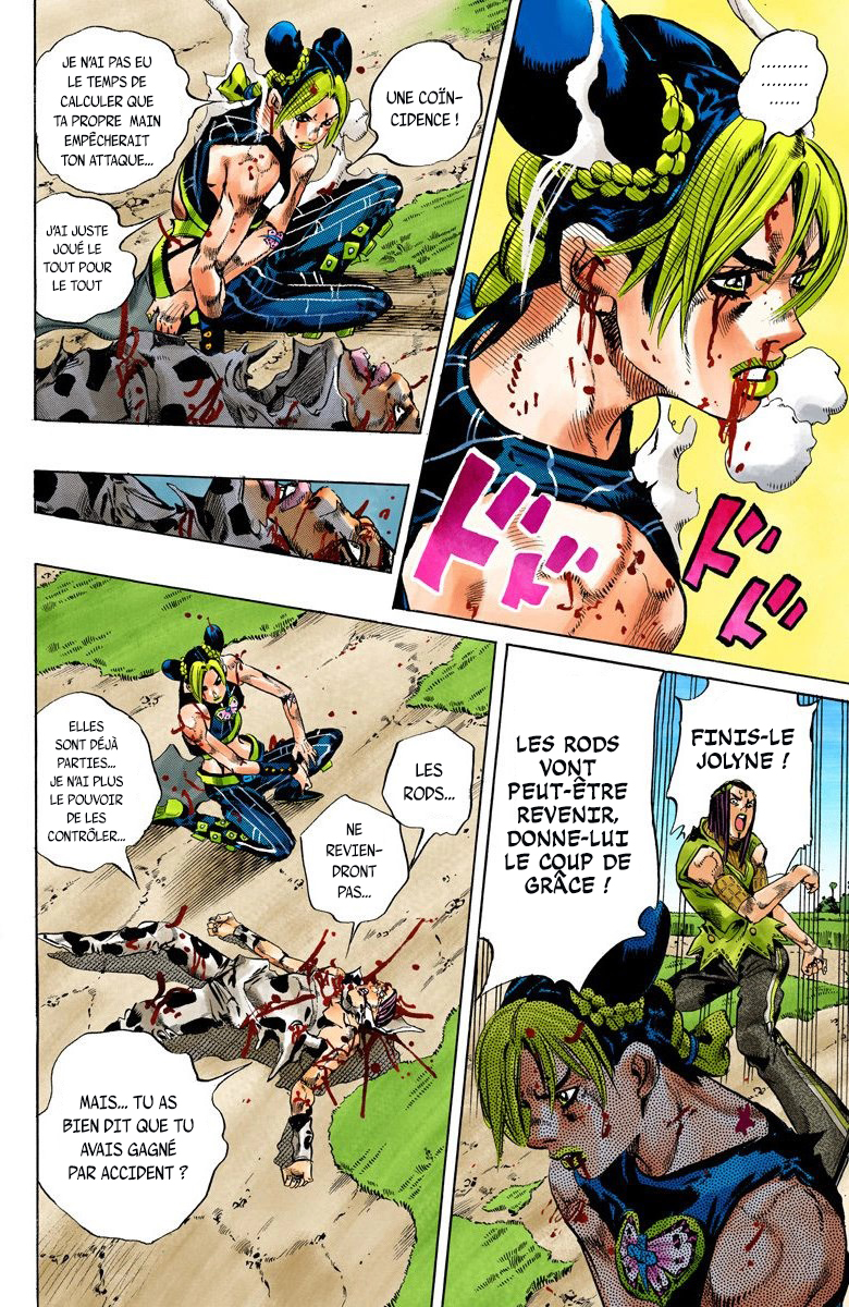 Read JoJo's Bizarre Adventure Part 6 Stone Ocean Official Colored FR Manga Online