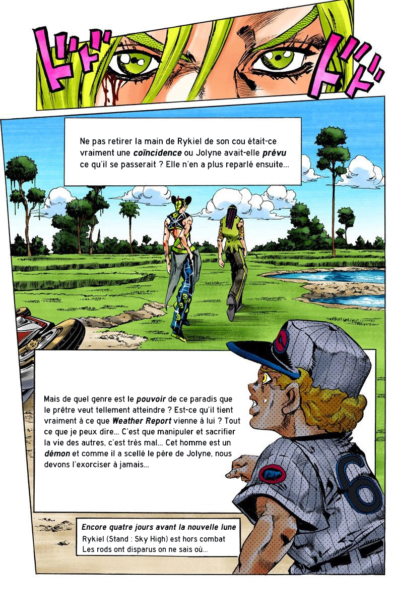 Read JoJo's Bizarre Adventure Part 6 Stone Ocean Official Colored FR Manga Online