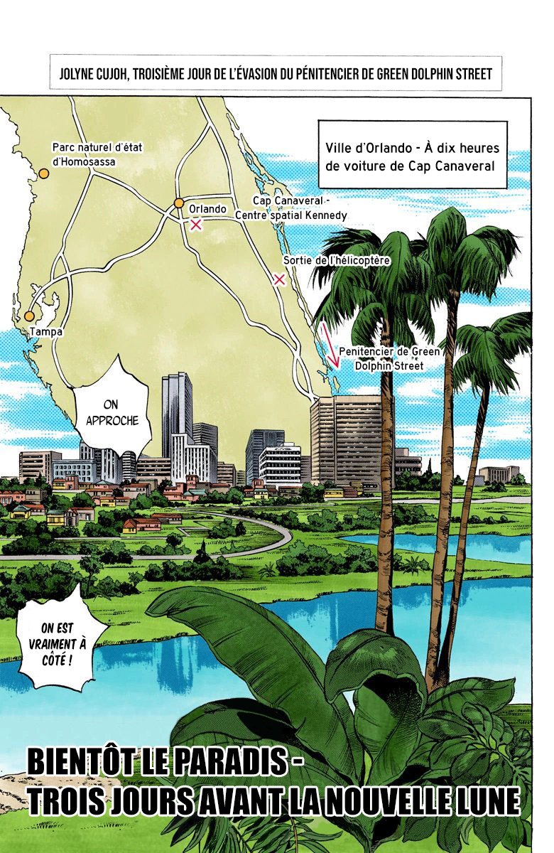 Read JoJo's Bizarre Adventure Part 6 Stone Ocean Official Colored FR Manga Online