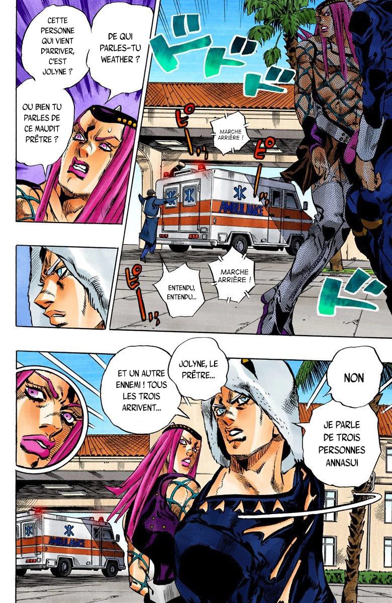 Read JoJo's Bizarre Adventure Part 6 Stone Ocean Official Colored FR Manga Online