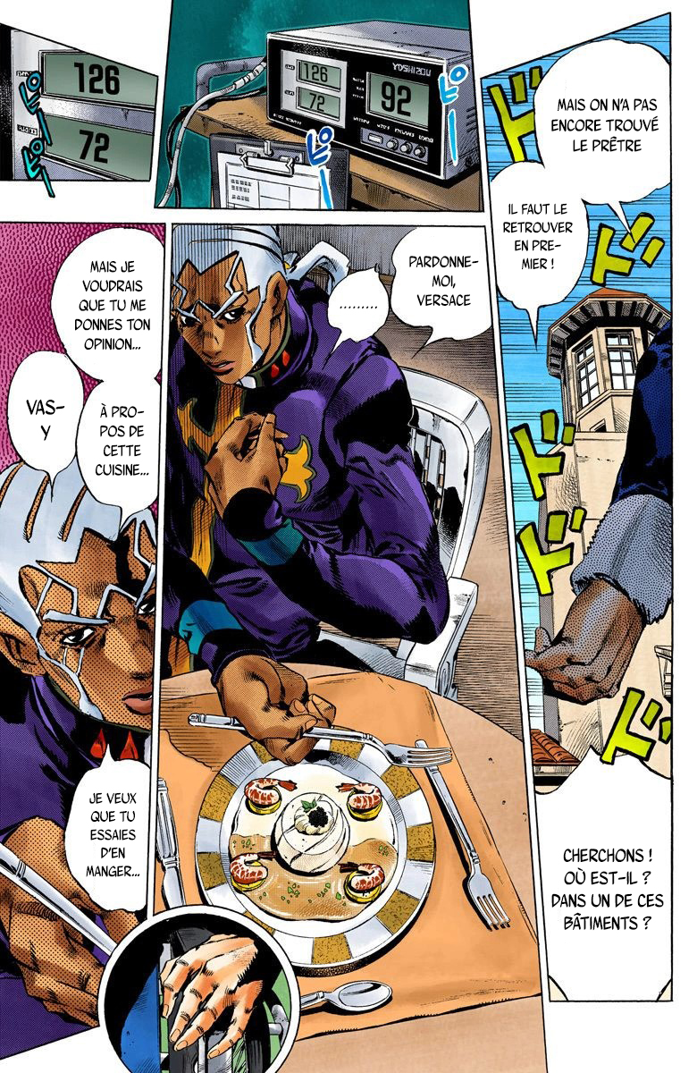 Read JoJo's Bizarre Adventure Part 6 Stone Ocean Official Colored FR Manga Online