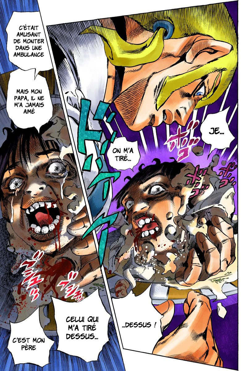 Read JoJo's Bizarre Adventure Part 6 Stone Ocean Official Colored FR Manga Online