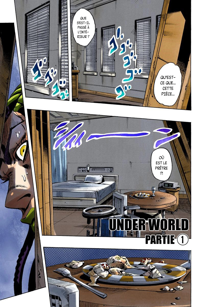 Read JoJo's Bizarre Adventure Part 6 Stone Ocean Official Colored FR Manga Online