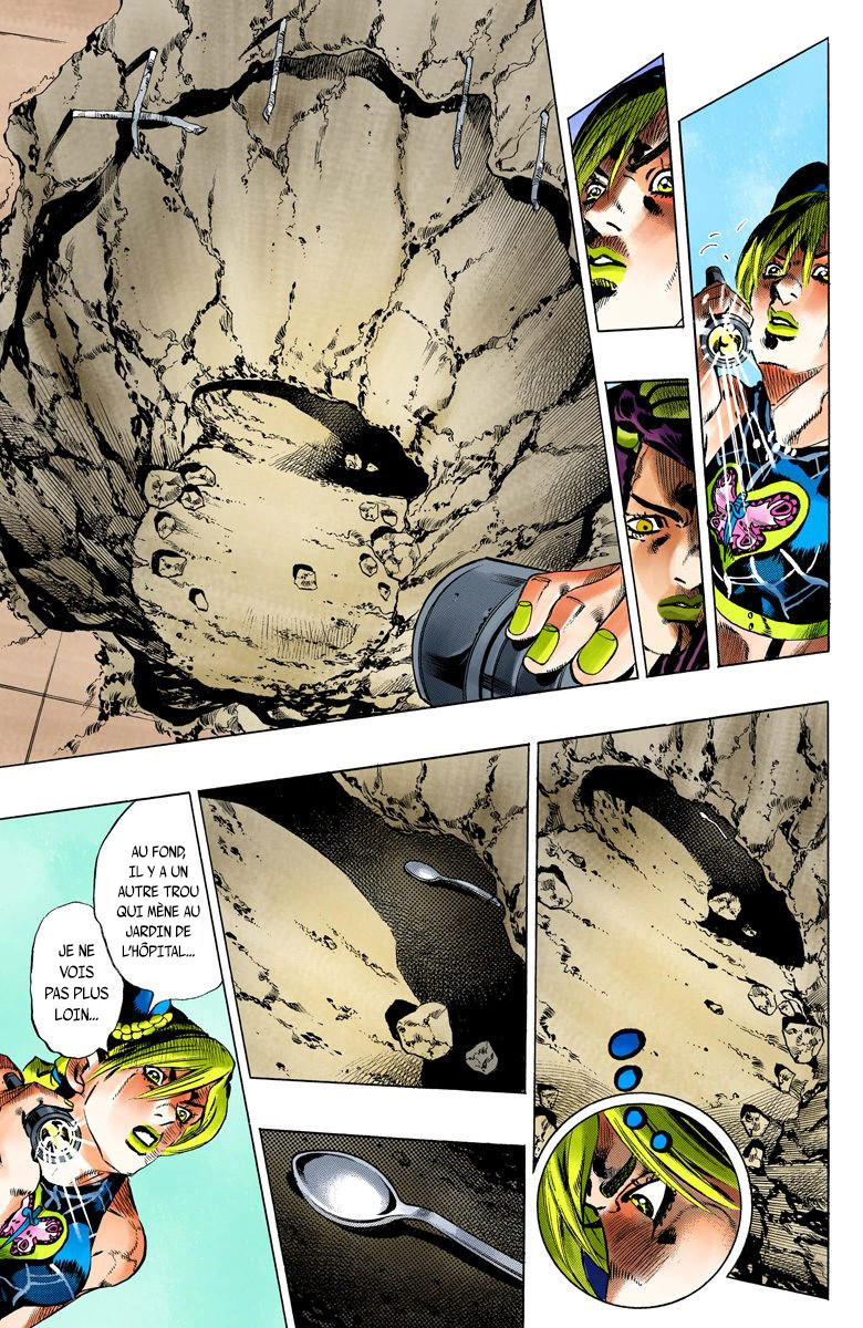 Read JoJo's Bizarre Adventure Part 6 Stone Ocean Official Colored FR Manga Online