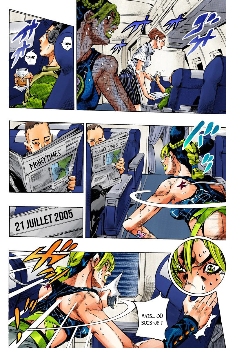 Read JoJo's Bizarre Adventure Part 6 Stone Ocean Official Colored FR Manga Online