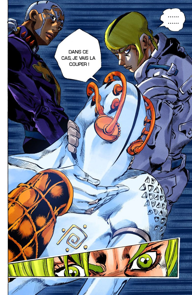 Read JoJo's Bizarre Adventure Part 6 Stone Ocean Official Colored FR Manga Online