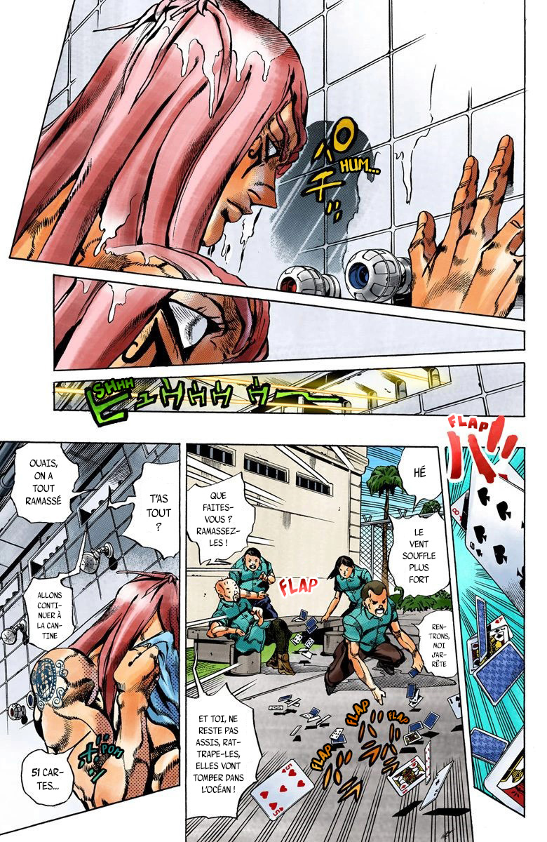Read JoJo's Bizarre Adventure Part 6 Stone Ocean Official Colored FR Manga Online