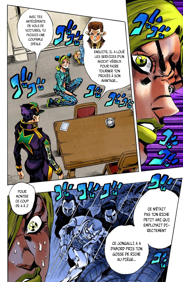 Read JoJo's Bizarre Adventure Part 6 Stone Ocean Official Colored FR Manga Online