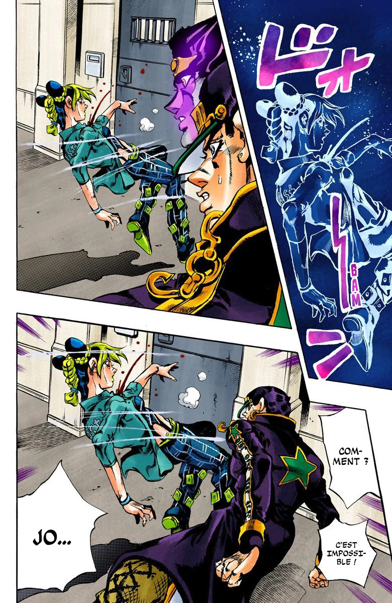 Read JoJo's Bizarre Adventure Part 6 Stone Ocean Official Colored FR Manga Online