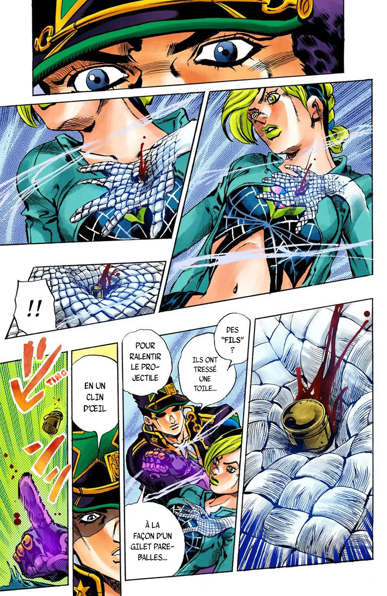 Read JoJo's Bizarre Adventure Part 6 Stone Ocean Official Colored FR Manga Online