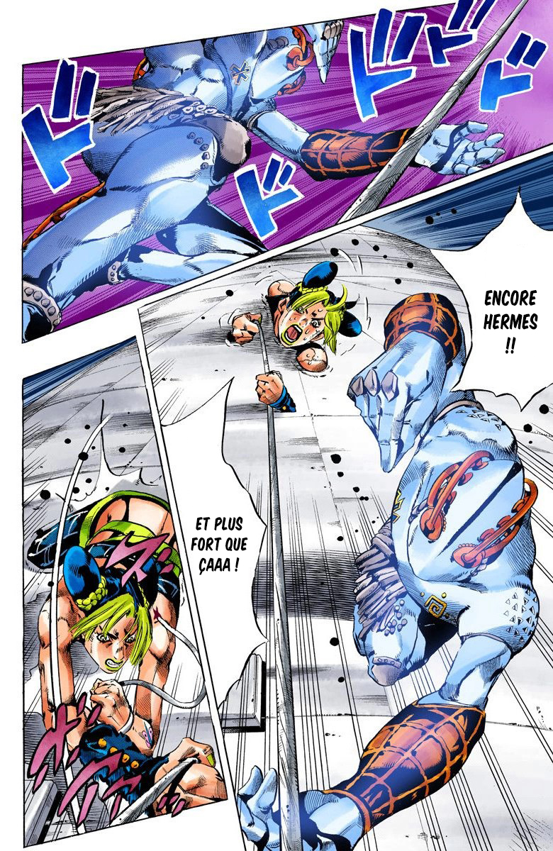 Read JoJo's Bizarre Adventure Part 6 Stone Ocean Official Colored FR Manga Online