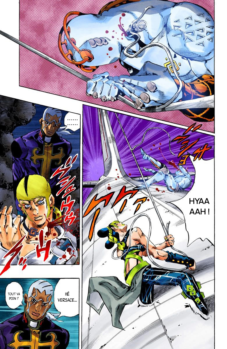 Read JoJo's Bizarre Adventure Part 6 Stone Ocean Official Colored FR Manga Online
