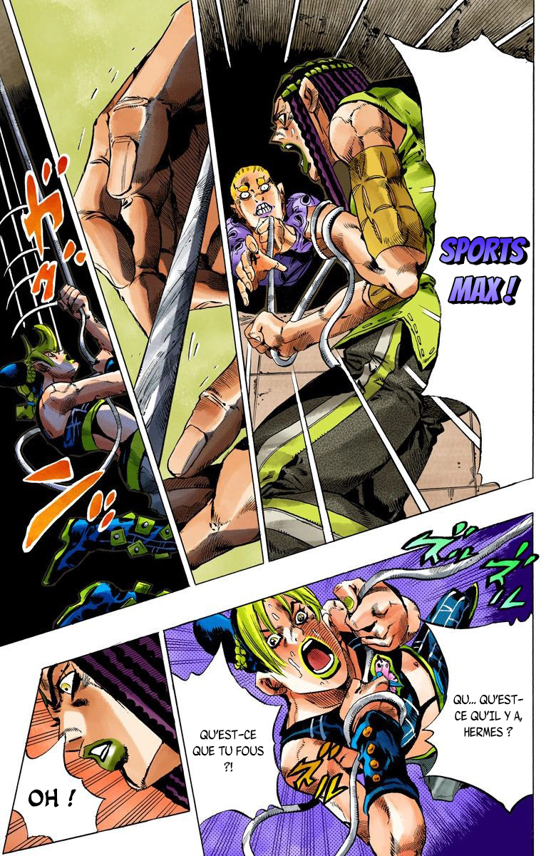 Read JoJo's Bizarre Adventure Part 6 Stone Ocean Official Colored FR Manga Online