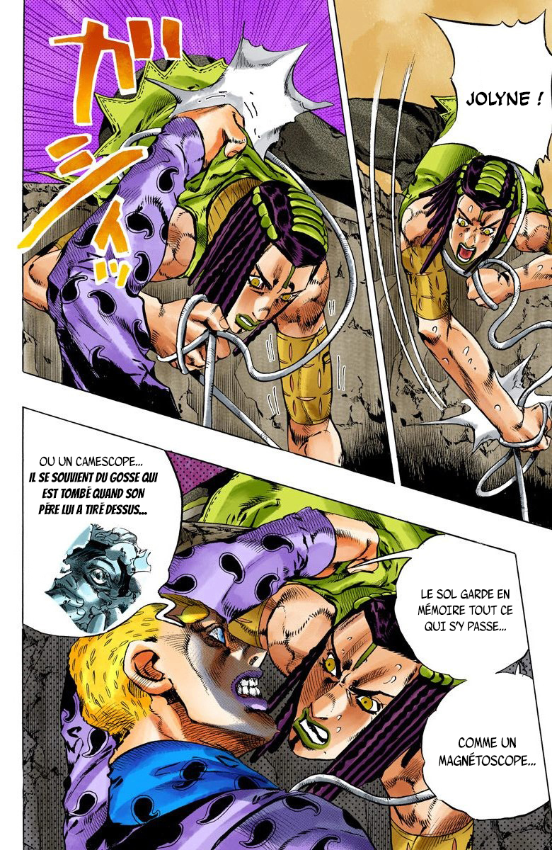 Read JoJo's Bizarre Adventure Part 6 Stone Ocean Official Colored FR Manga Online