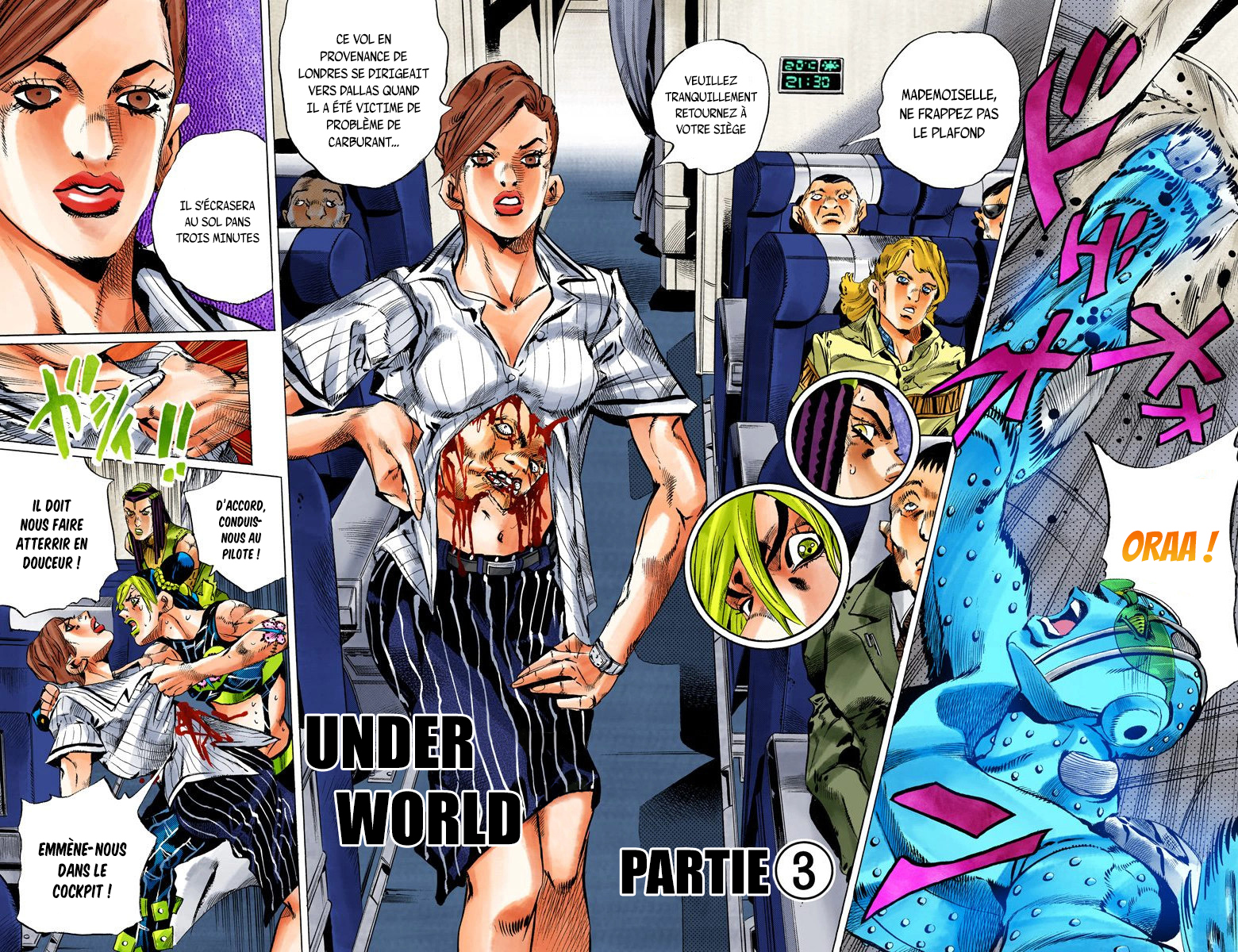 Read JoJo's Bizarre Adventure Part 6 Stone Ocean Official Colored FR Manga Online