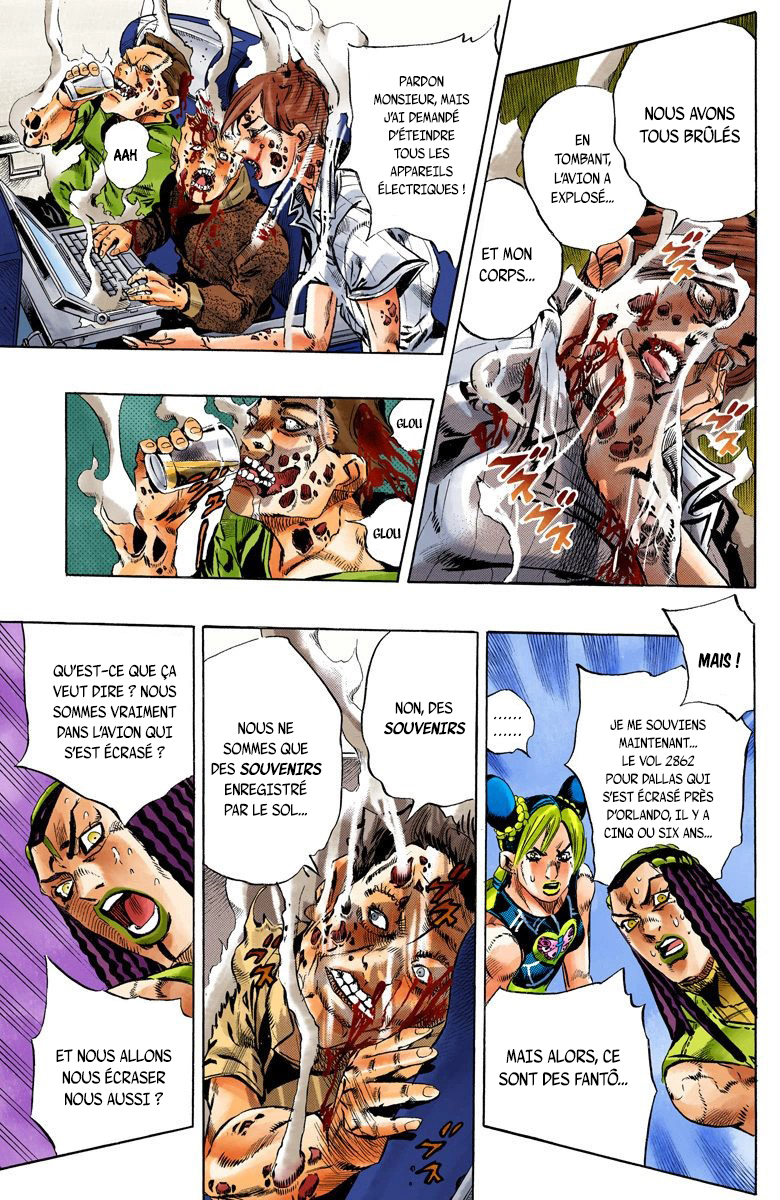Read JoJo's Bizarre Adventure Part 6 Stone Ocean Official Colored FR Manga Online