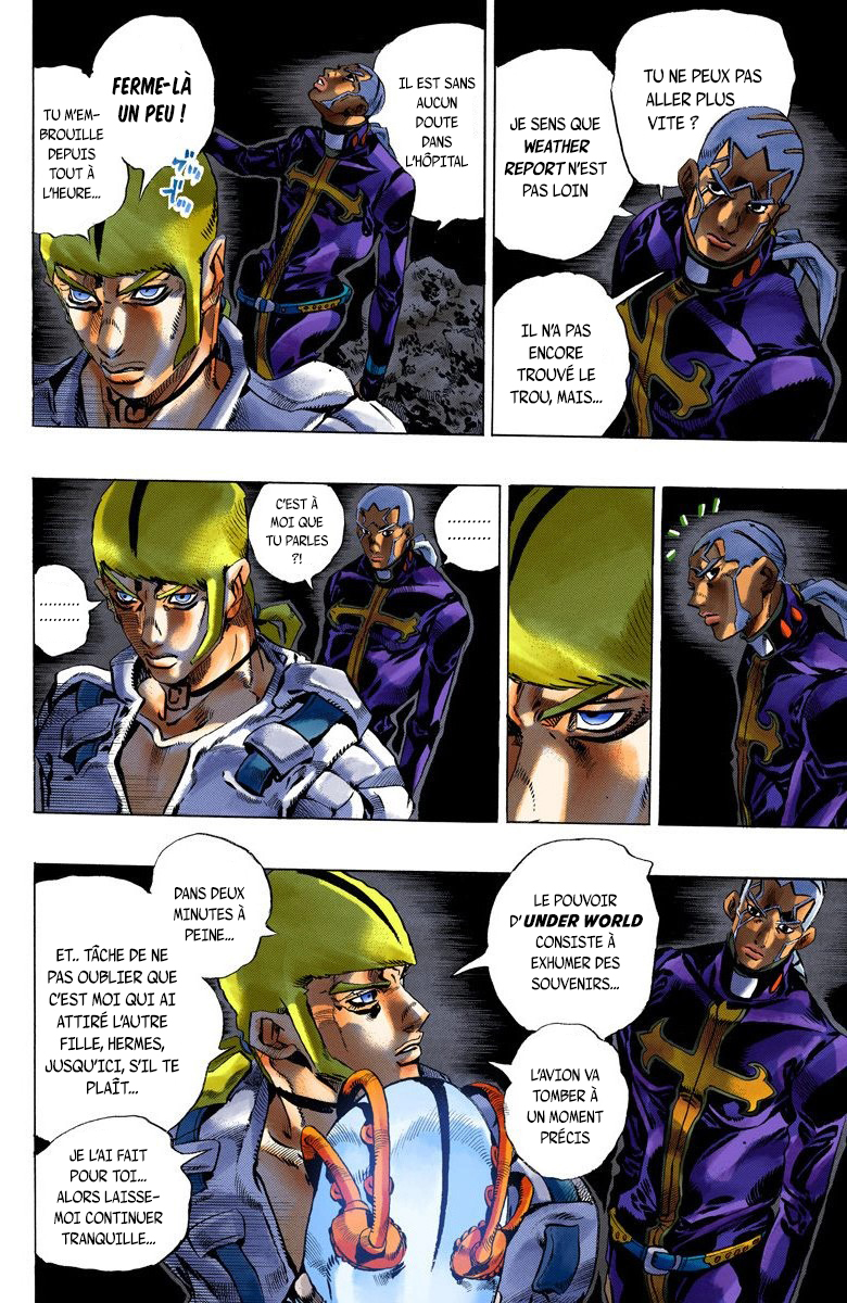 Read JoJo's Bizarre Adventure Part 6 Stone Ocean Official Colored FR Manga Online