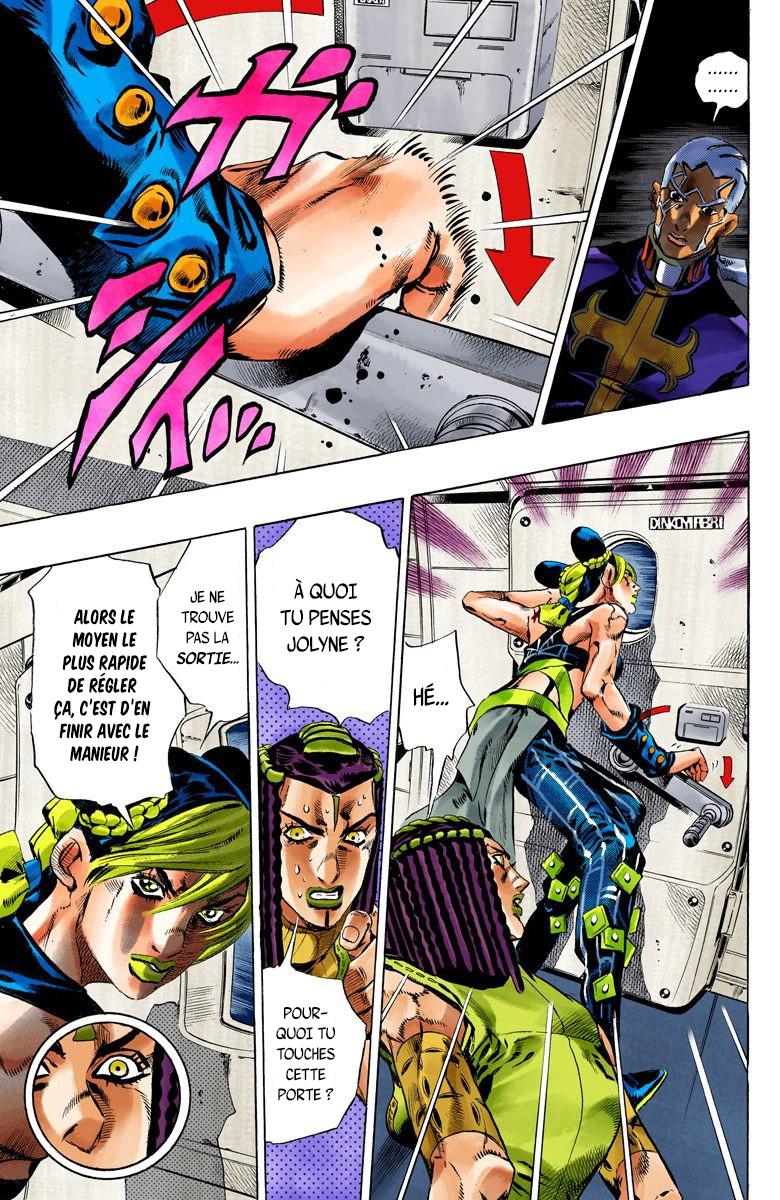 Read JoJo's Bizarre Adventure Part 6 Stone Ocean Official Colored FR Manga Online