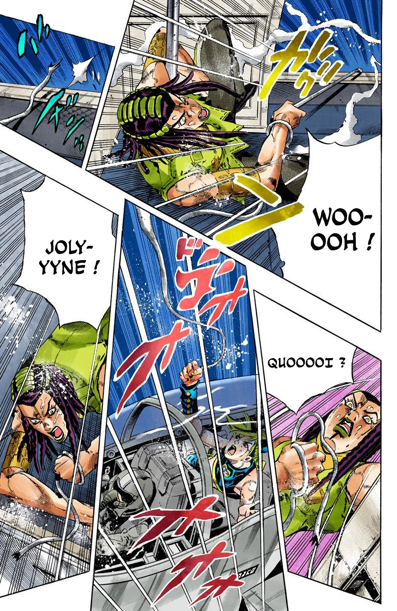 Read JoJo's Bizarre Adventure Part 6 Stone Ocean Official Colored FR Manga Online