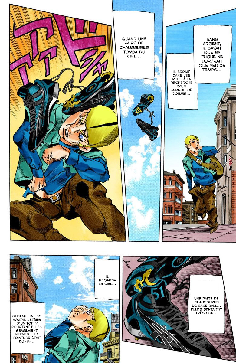 Read JoJo's Bizarre Adventure Part 6 Stone Ocean Official Colored FR Manga Online