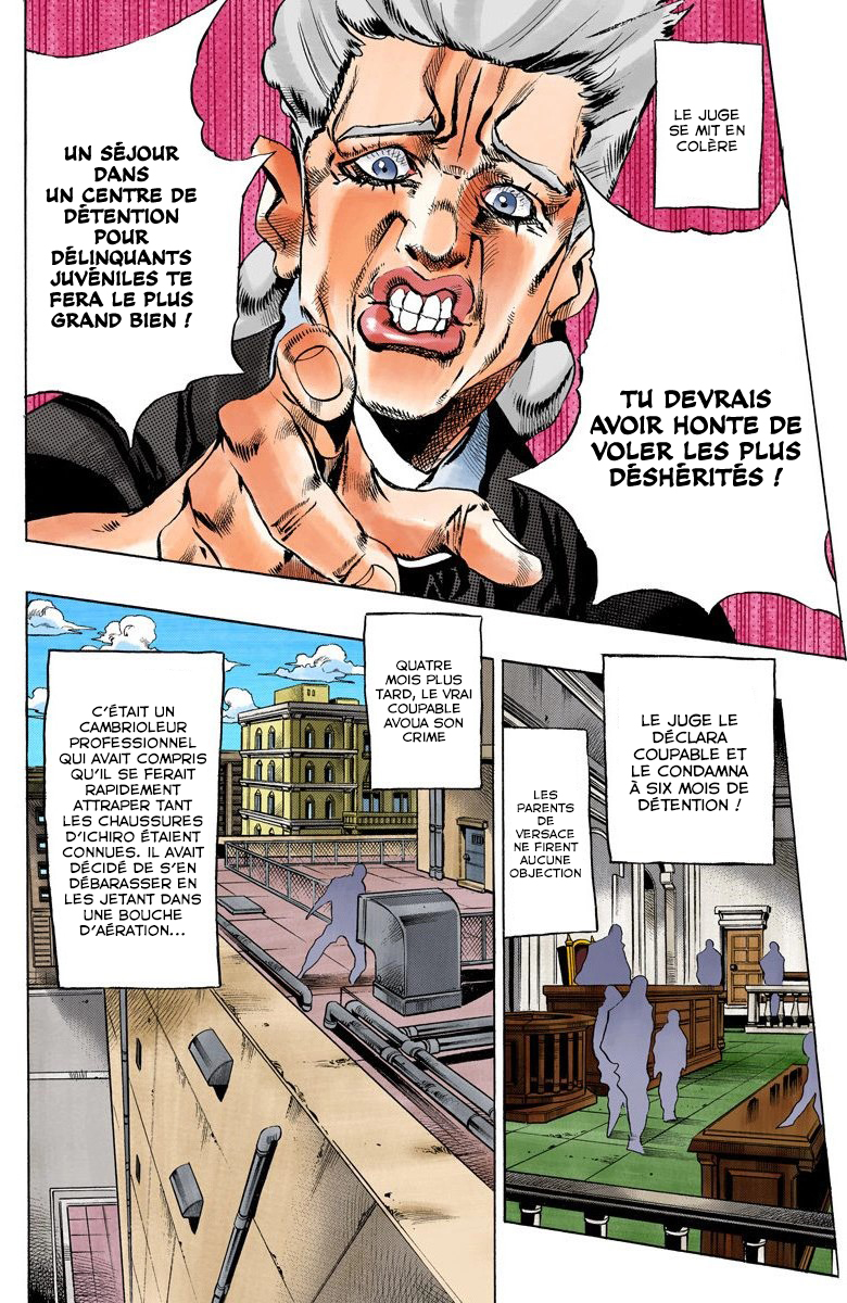 Read JoJo's Bizarre Adventure Part 6 Stone Ocean Official Colored FR Manga Online