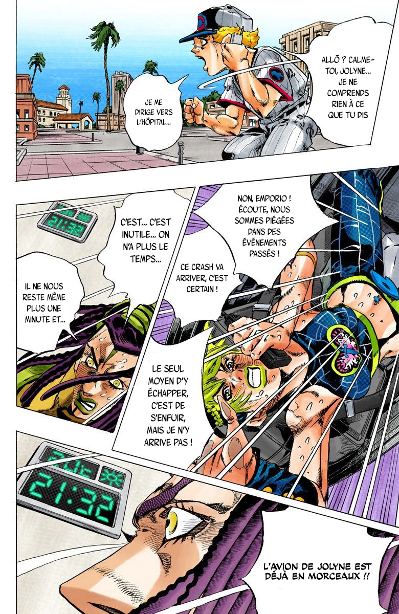 Read JoJo's Bizarre Adventure Part 6 Stone Ocean Official Colored FR Manga Online