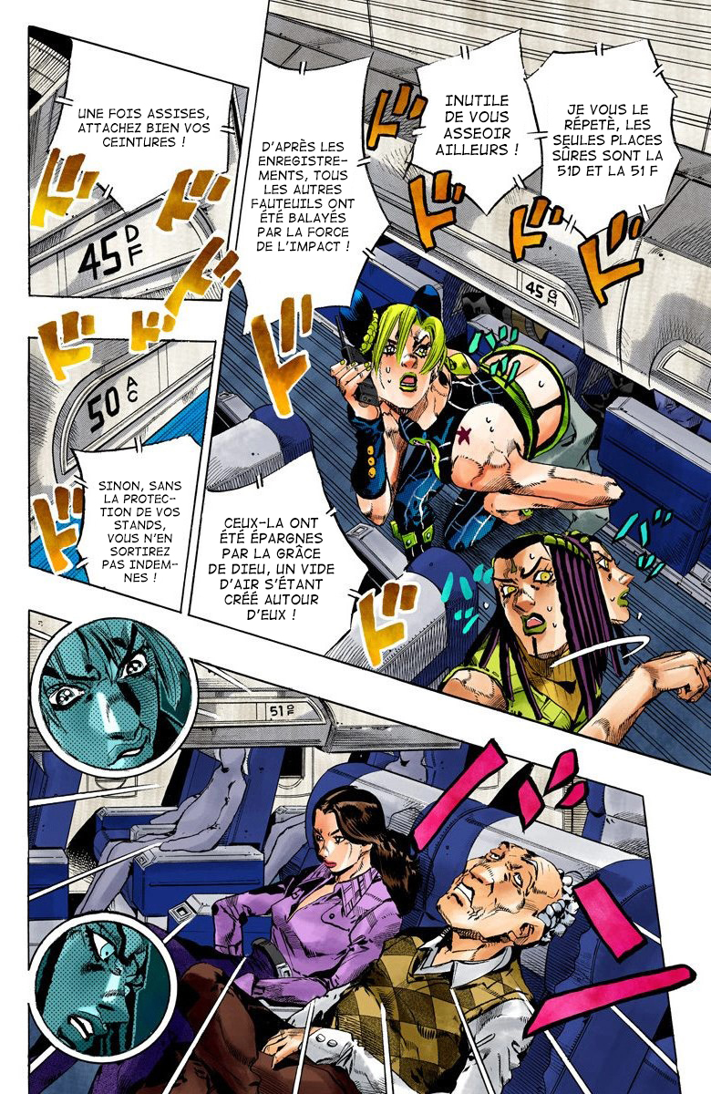 Read JoJo's Bizarre Adventure Part 6 Stone Ocean Official Colored FR Manga Online
