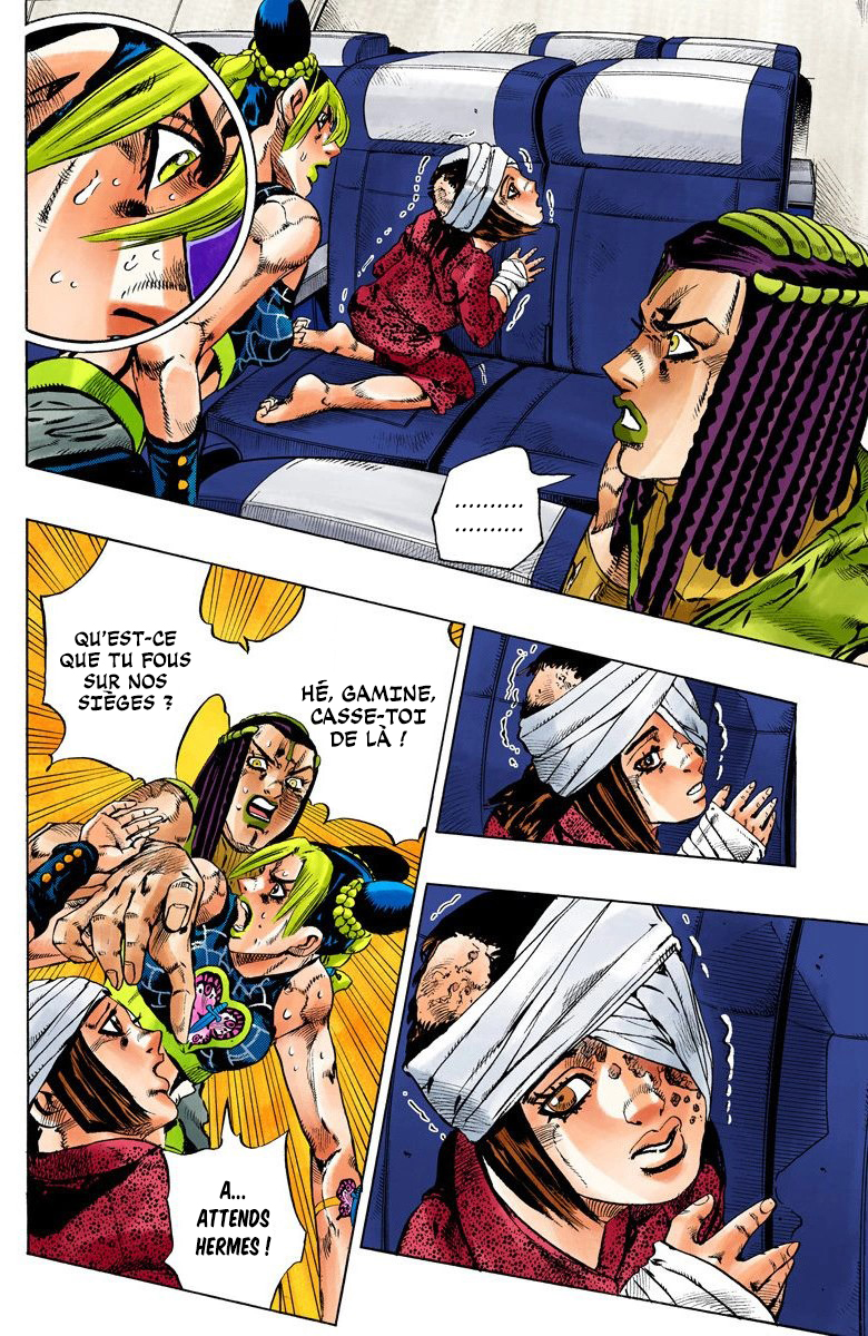 Read JoJo's Bizarre Adventure Part 6 Stone Ocean Official Colored FR Manga Online