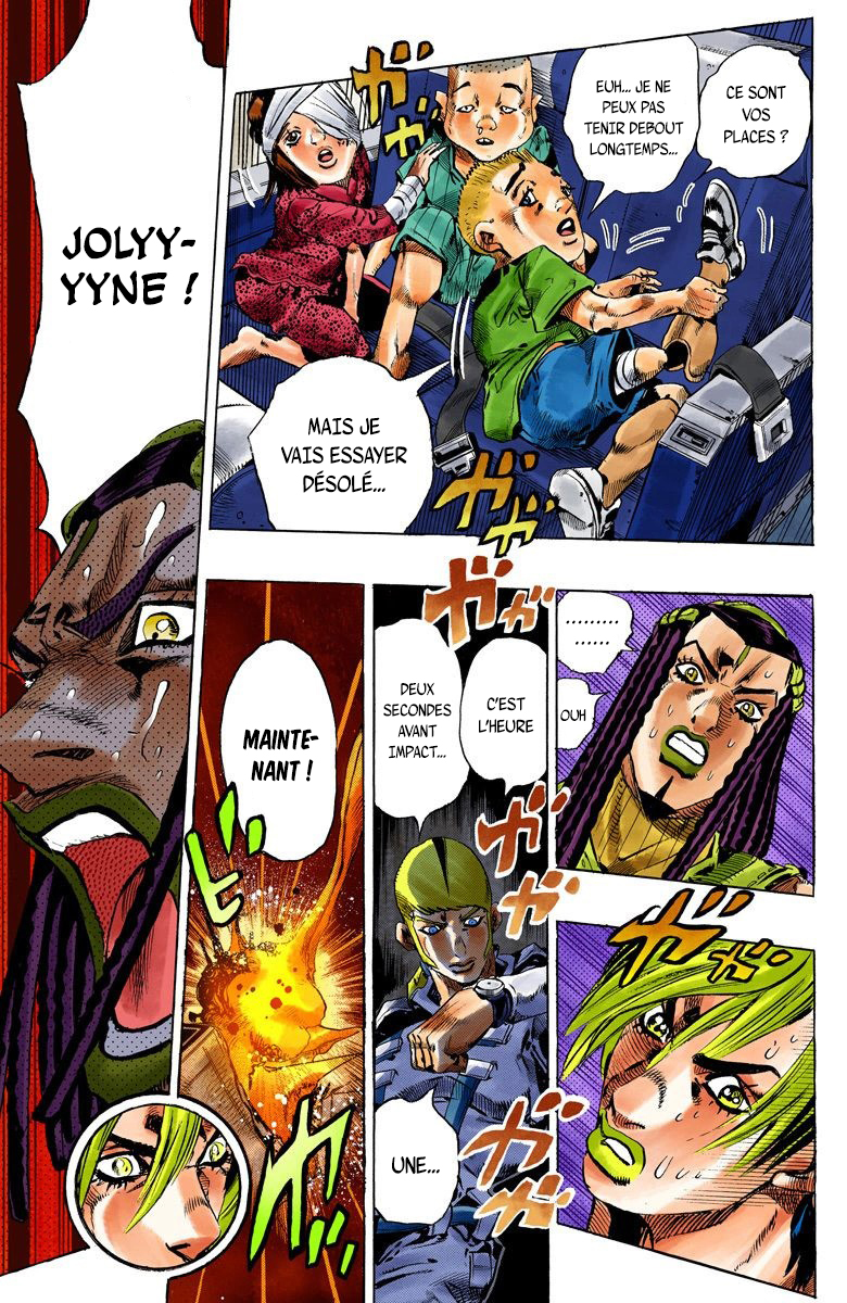 Read JoJo's Bizarre Adventure Part 6 Stone Ocean Official Colored FR Manga Online
