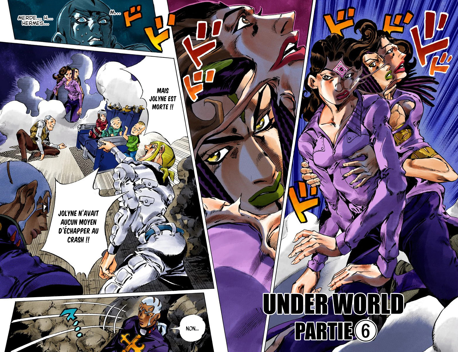 Read JoJo's Bizarre Adventure Part 6 Stone Ocean Official Colored FR Manga Online
