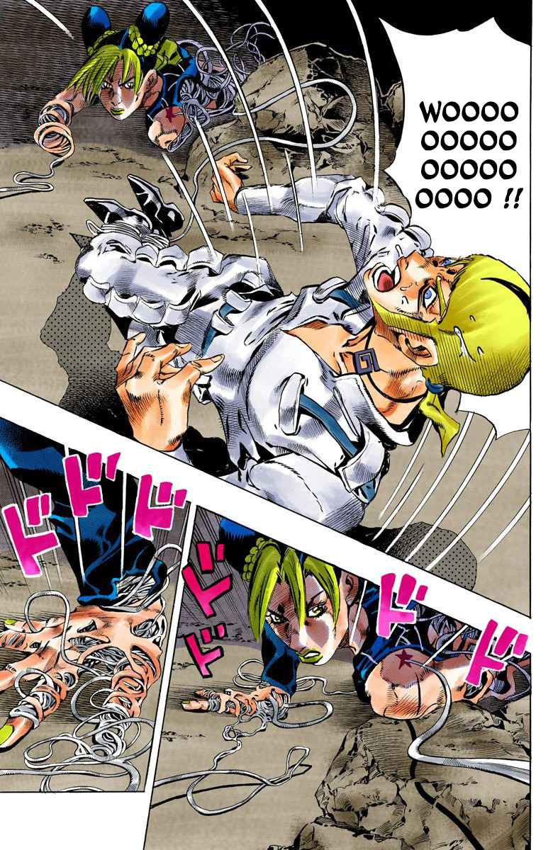 Read JoJo's Bizarre Adventure Part 6 Stone Ocean Official Colored FR Manga Online
