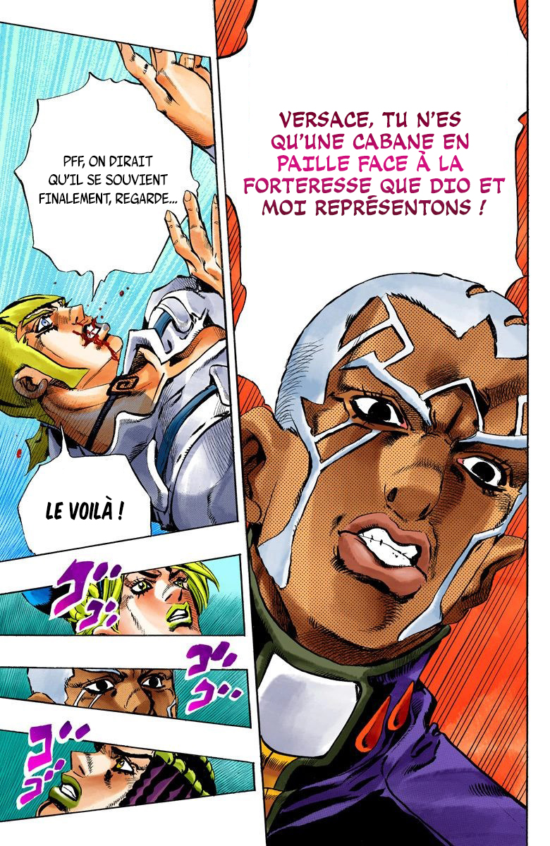 Read JoJo's Bizarre Adventure Part 6 Stone Ocean Official Colored FR Manga Online