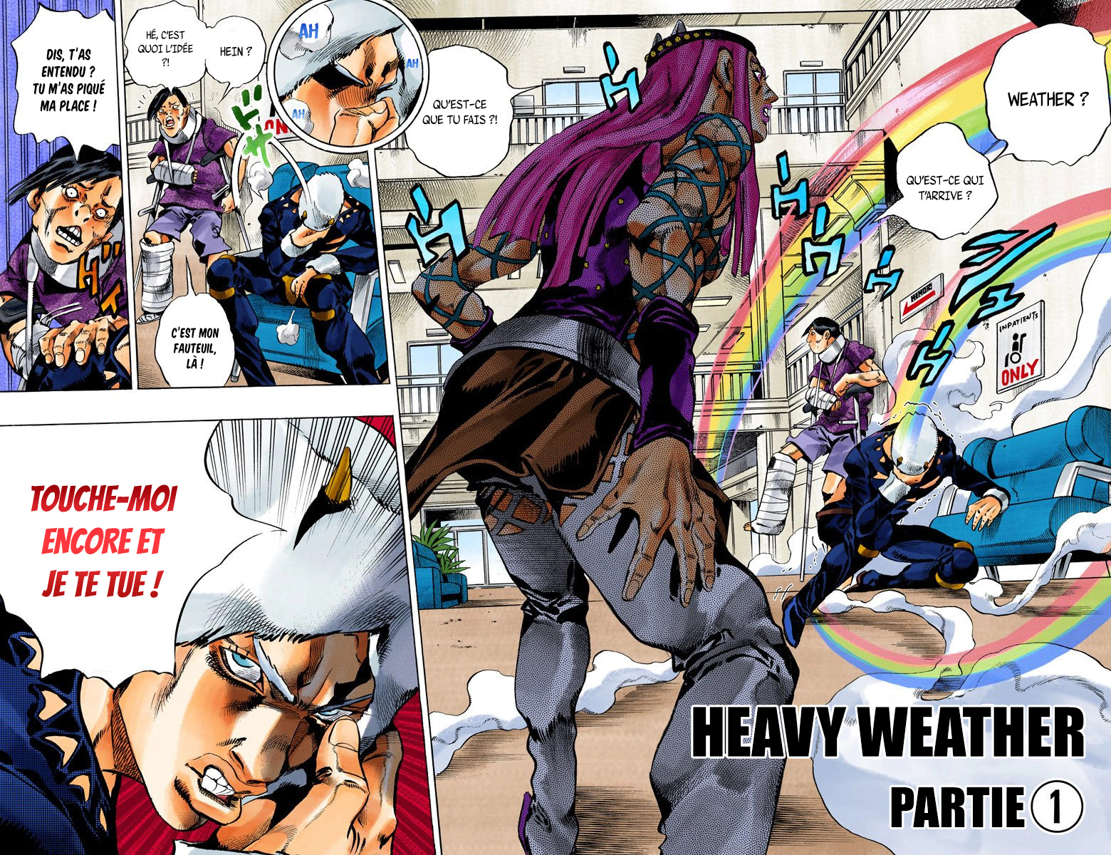 Read JoJo's Bizarre Adventure Part 6 Stone Ocean Official Colored FR Manga Online