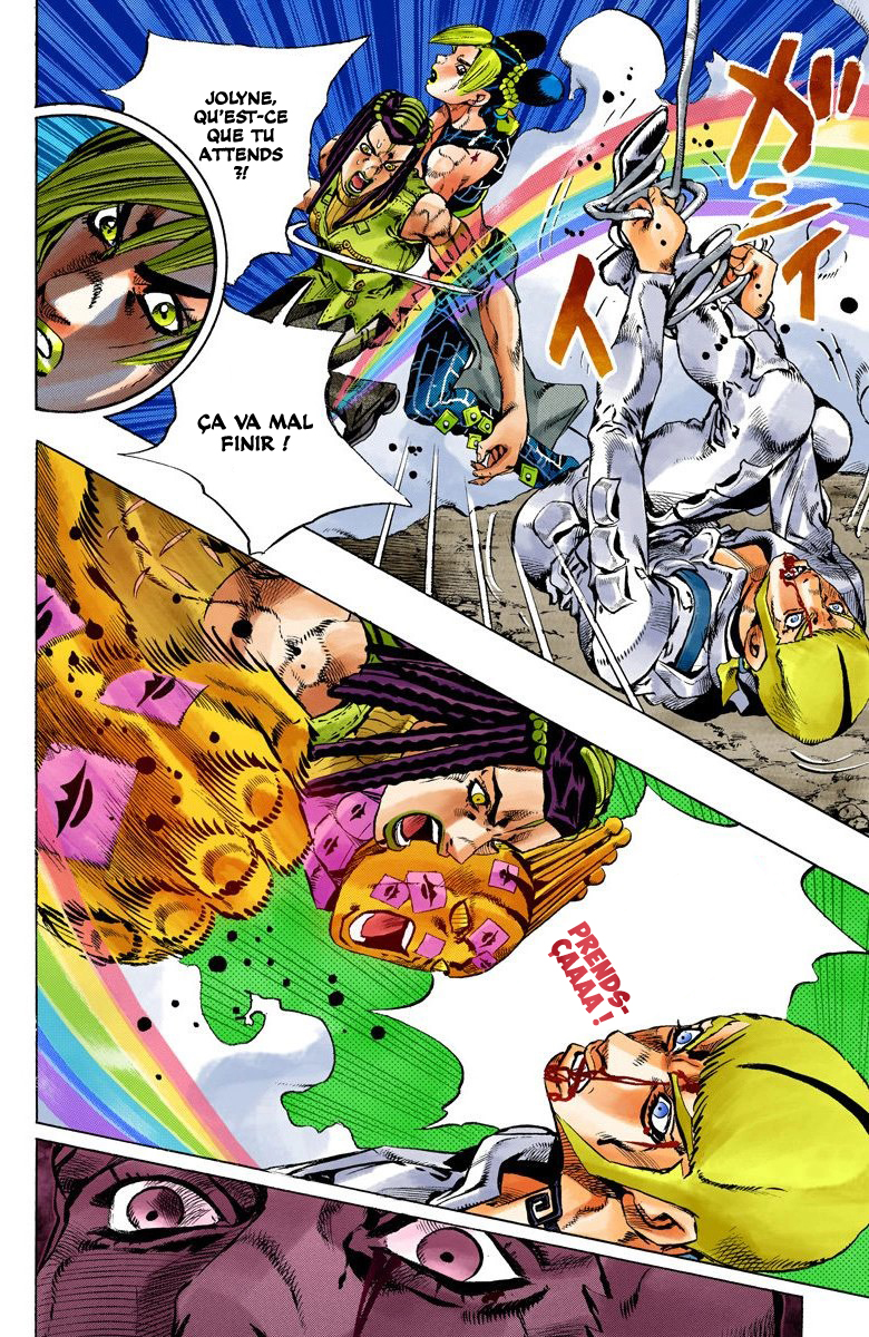 Read JoJo's Bizarre Adventure Part 6 Stone Ocean Official Colored FR Manga Online