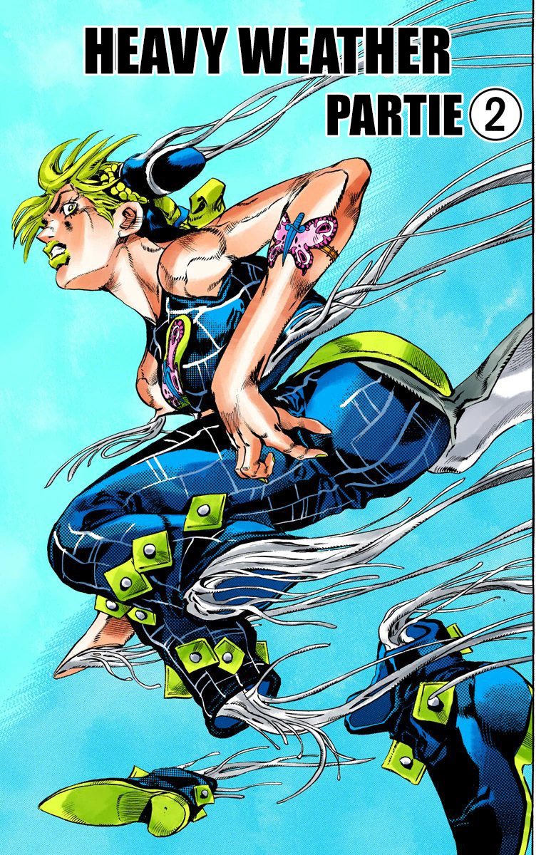 Read JoJo's Bizarre Adventure Part 6 Stone Ocean Official Colored FR Manga Online