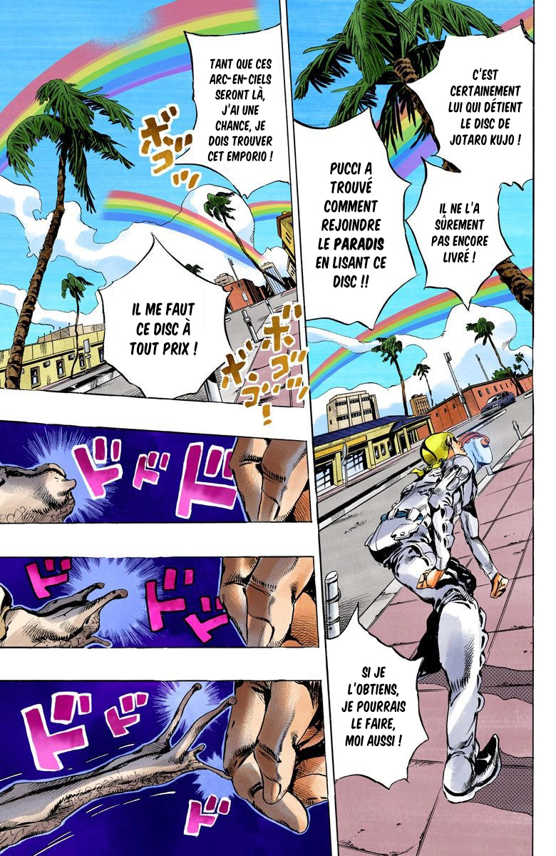 Read JoJo's Bizarre Adventure Part 6 Stone Ocean Official Colored FR Manga Online
