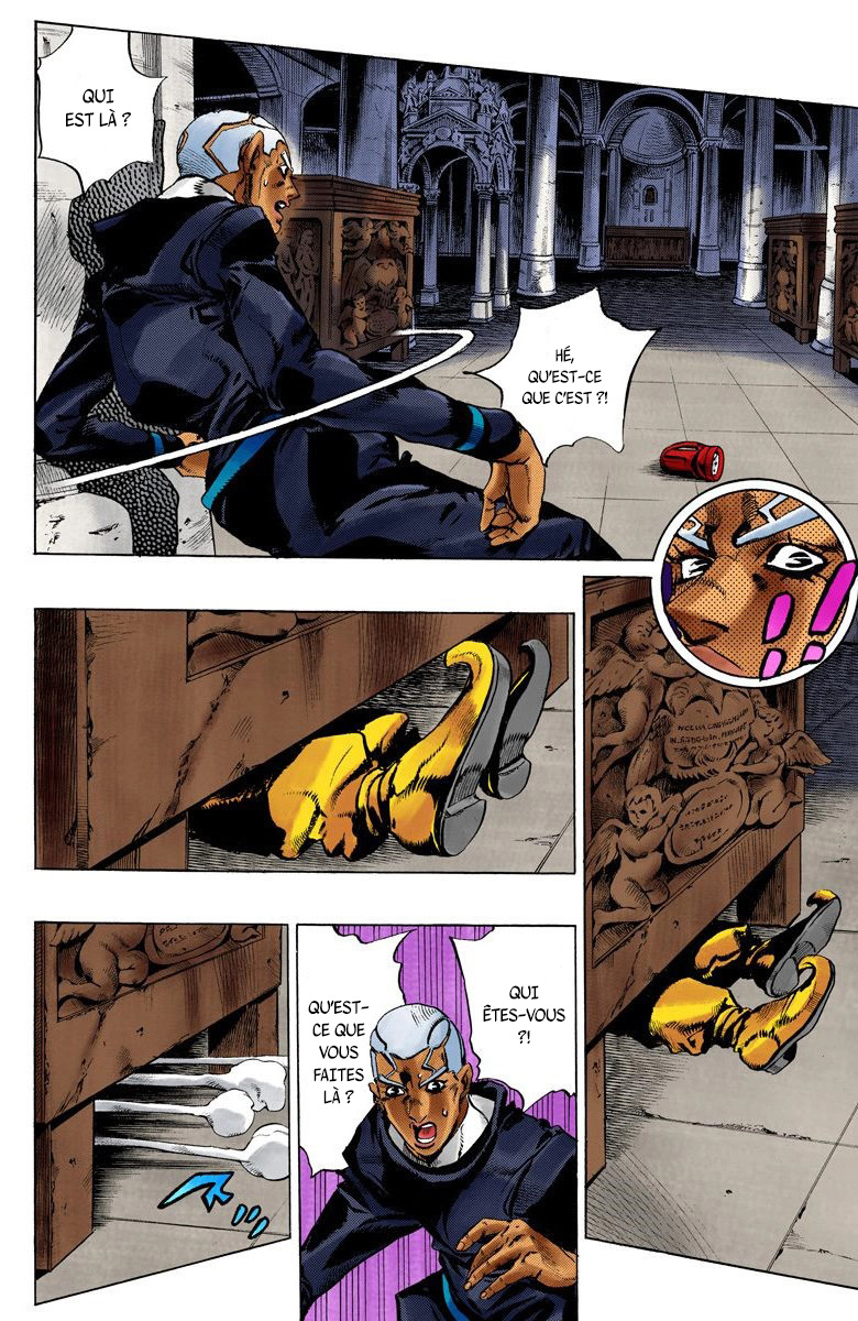 Read JoJo's Bizarre Adventure Part 6 Stone Ocean Official Colored FR Manga Online