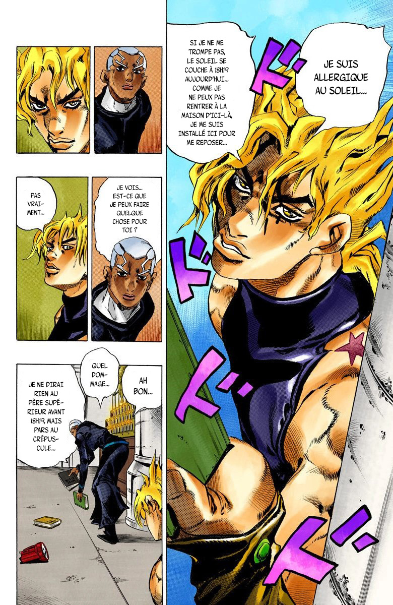 Read JoJo's Bizarre Adventure Part 6 Stone Ocean Official Colored FR Manga Online