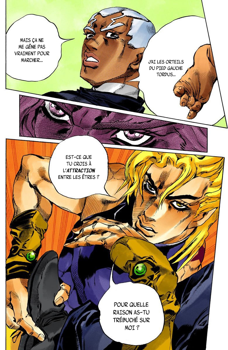 Read JoJo's Bizarre Adventure Part 6 Stone Ocean Official Colored FR Manga Online
