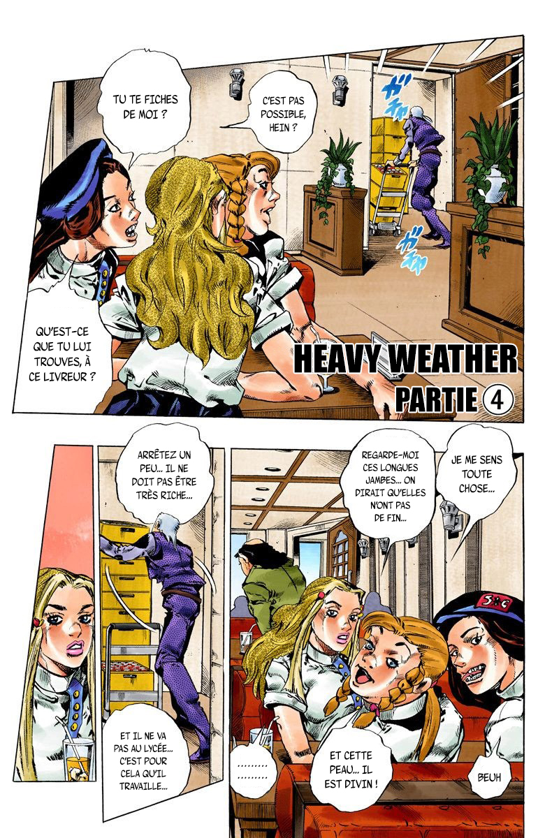 Read JoJo's Bizarre Adventure Part 6 Stone Ocean Official Colored FR Manga Online