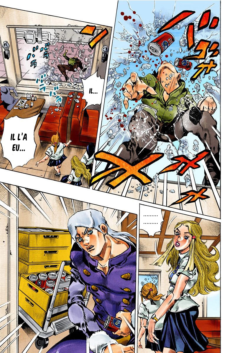 Read JoJo's Bizarre Adventure Part 6 Stone Ocean Official Colored FR Manga Online