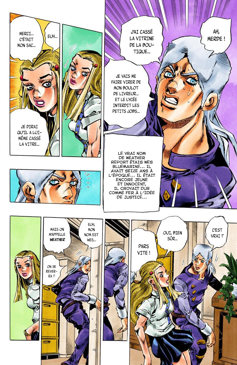 Read JoJo's Bizarre Adventure Part 6 Stone Ocean Official Colored FR Manga Online