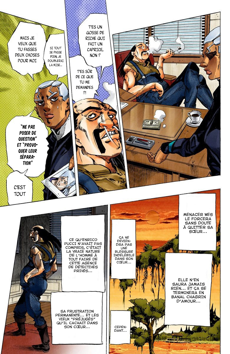 Read JoJo's Bizarre Adventure Part 6 Stone Ocean Official Colored FR Manga Online
