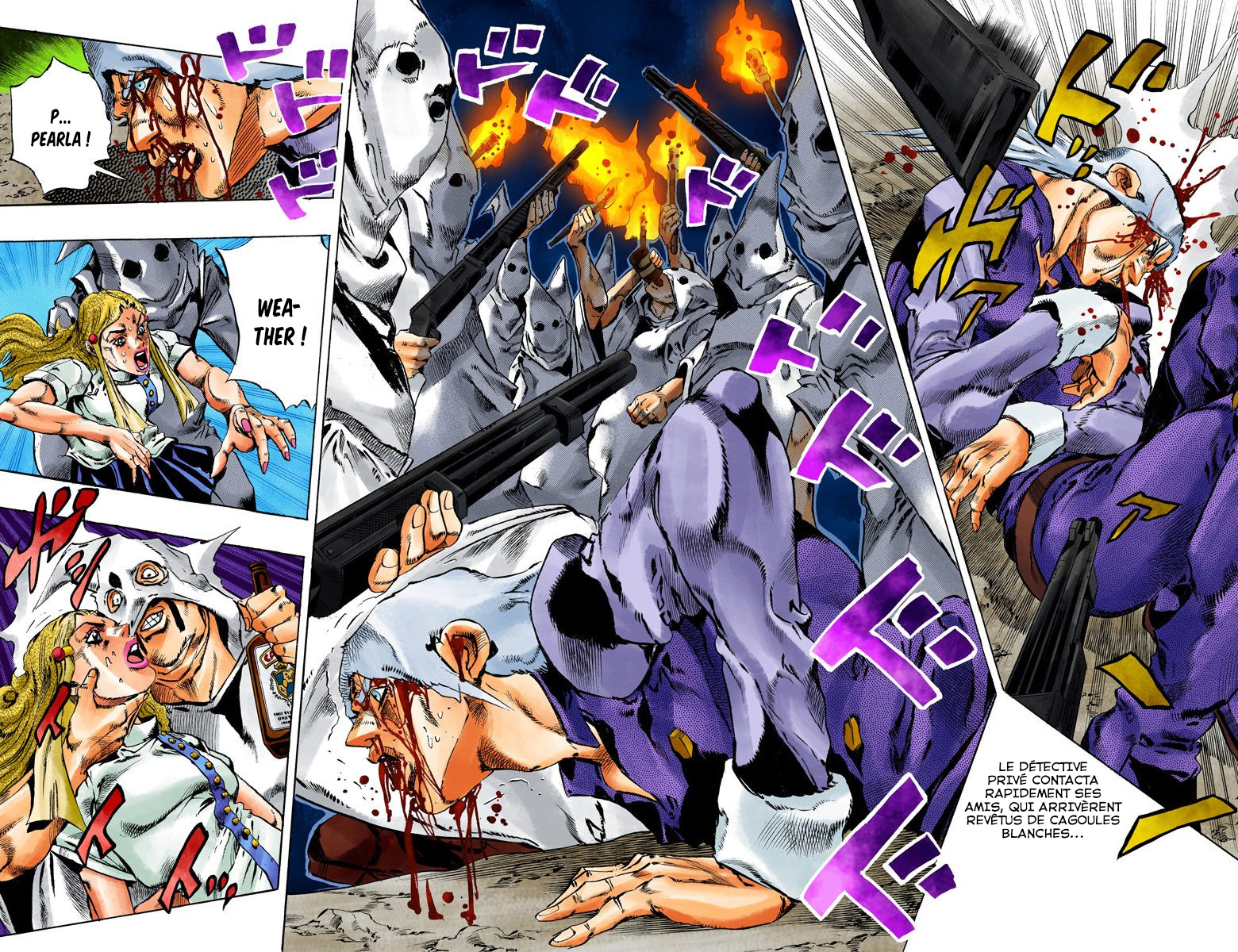 Read JoJo's Bizarre Adventure Part 6 Stone Ocean Official Colored FR Manga Online