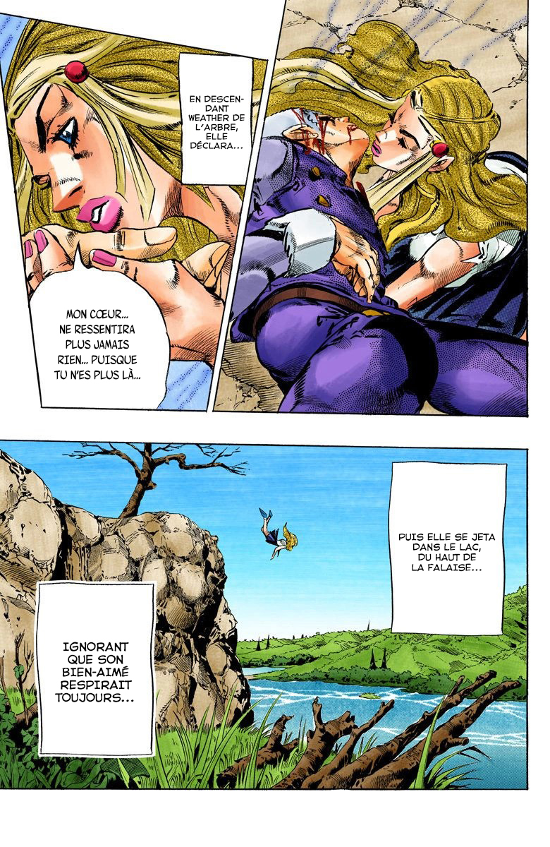 Read JoJo's Bizarre Adventure Part 6 Stone Ocean Official Colored FR Manga Online