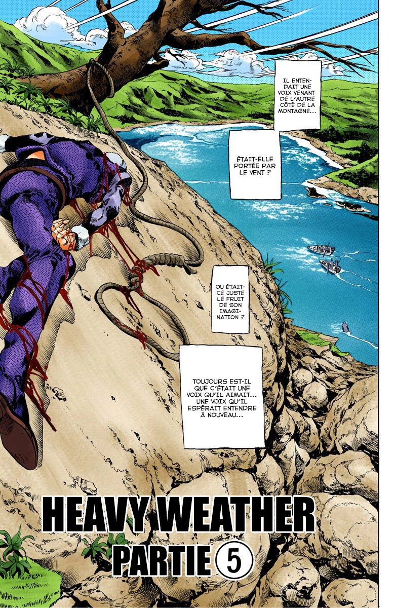 Read JoJo's Bizarre Adventure Part 6 Stone Ocean Official Colored FR Manga Online