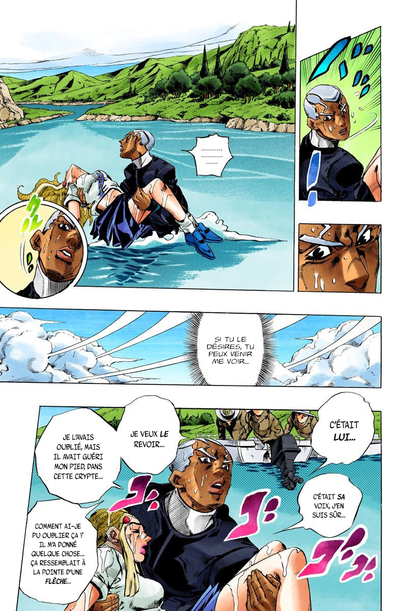Read JoJo's Bizarre Adventure Part 6 Stone Ocean Official Colored FR Manga Online
