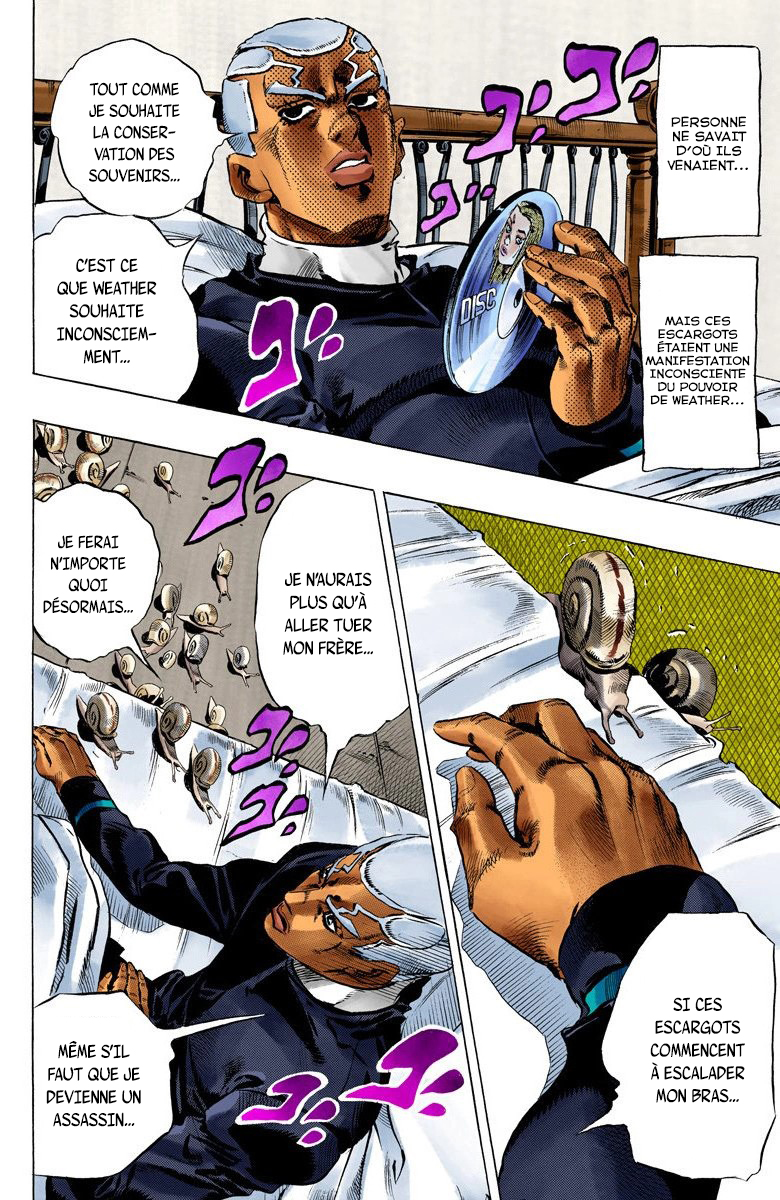 Read JoJo's Bizarre Adventure Part 6 Stone Ocean Official Colored FR Manga Online