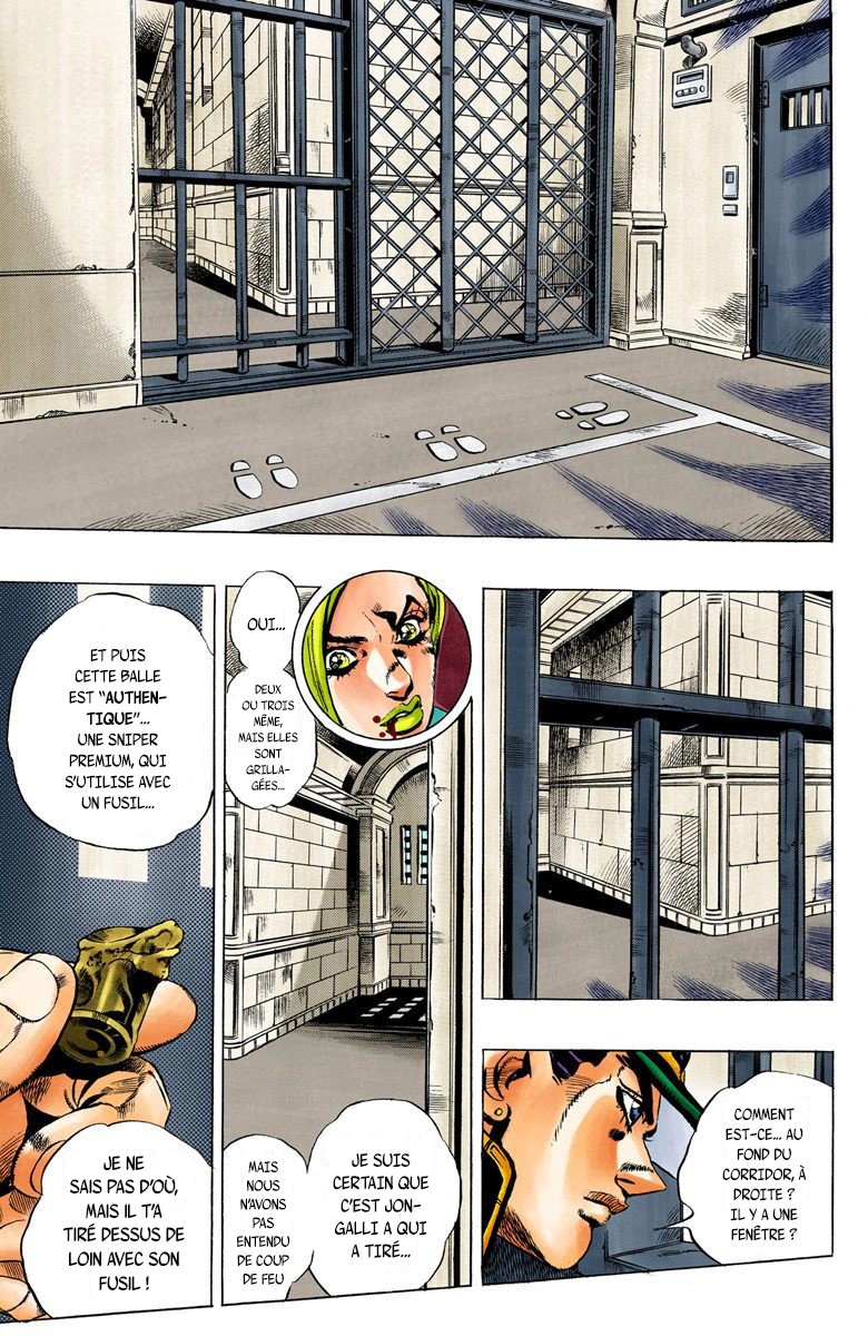 Read JoJo's Bizarre Adventure Part 6 Stone Ocean Official Colored FR Manga Online