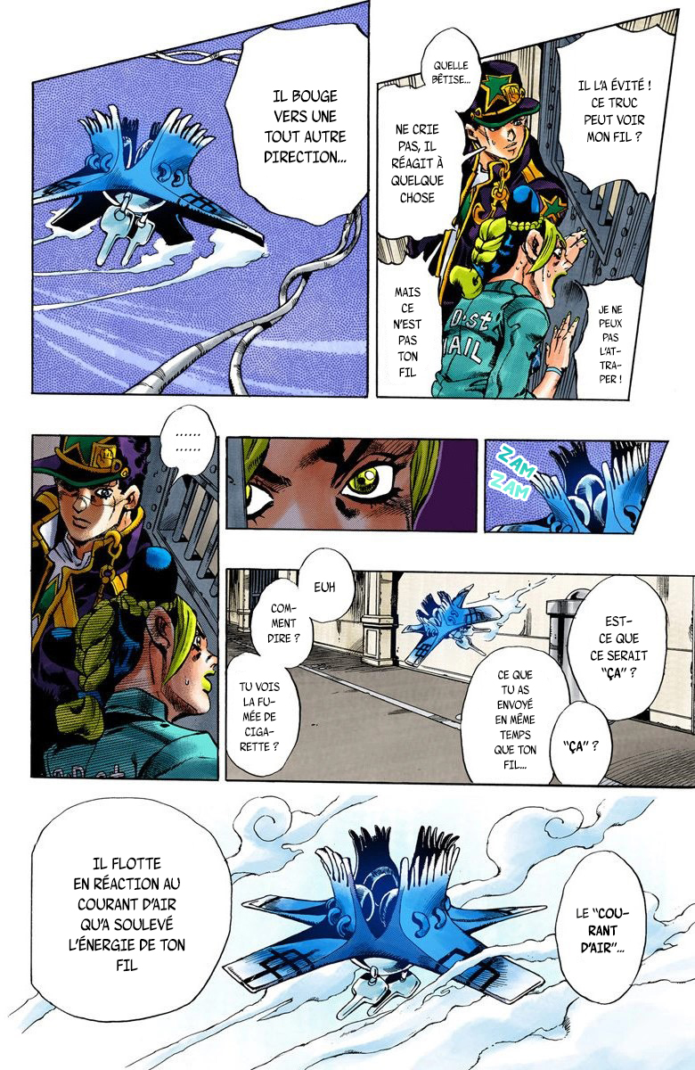 Read JoJo's Bizarre Adventure Part 6 Stone Ocean Official Colored FR Manga Online